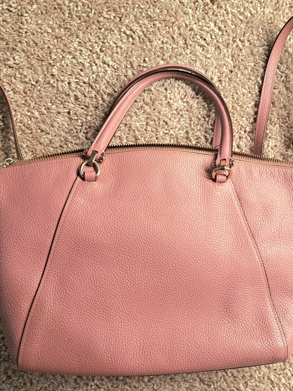 Coach Dusty Rose Satchel - Picture 3 of 3